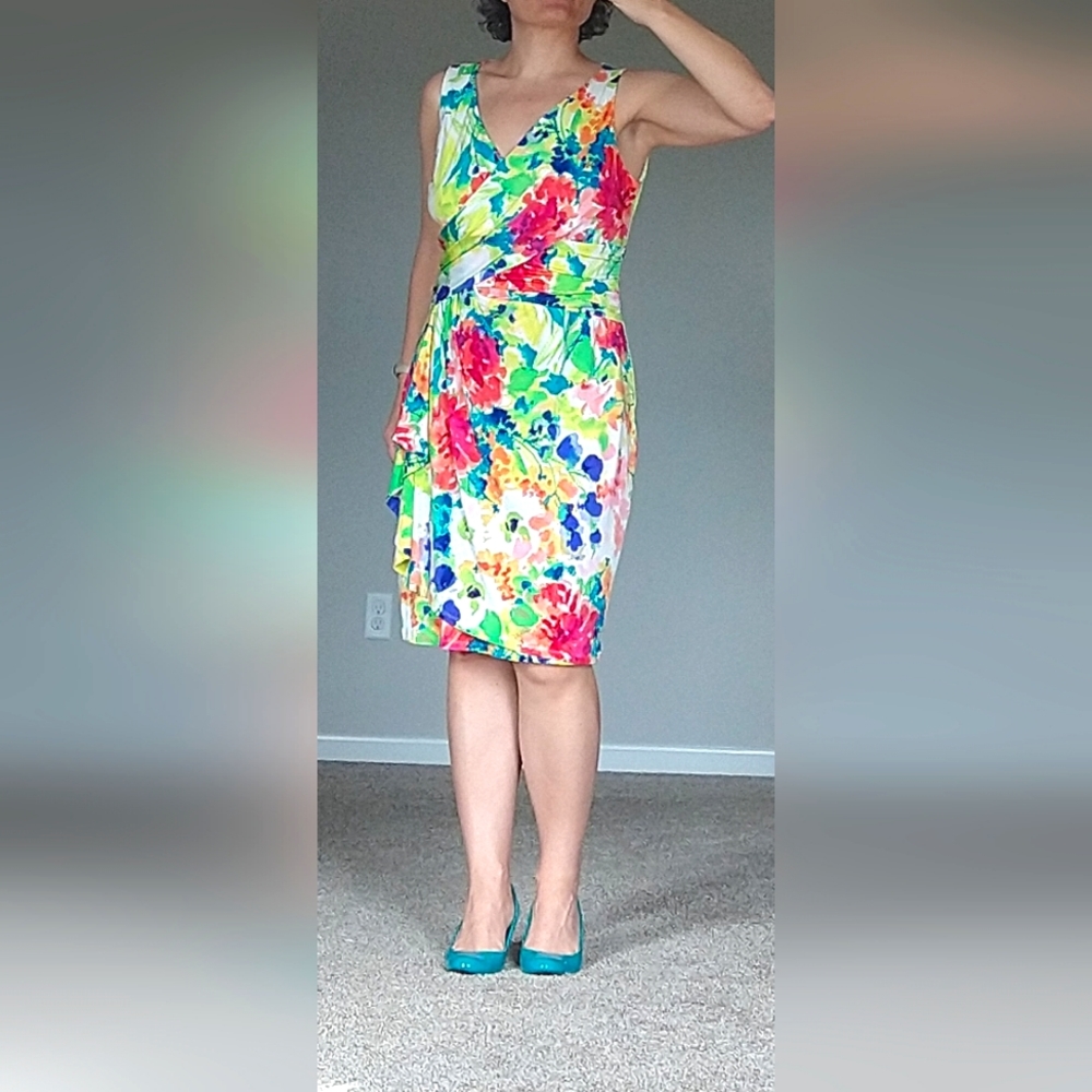 Chaps floral summer dress